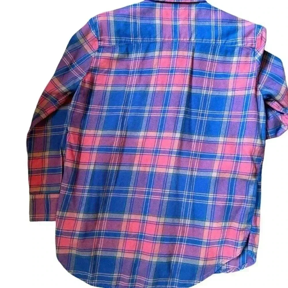 Madewell Women’s XXS Oversized Flannel Shirt - Picture 4 of 7